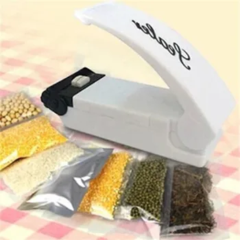 

Mini Portable Electric Sealing Machine Heat Super Sealer Closer Heating Tool 400pcs Free DHL/Fedex