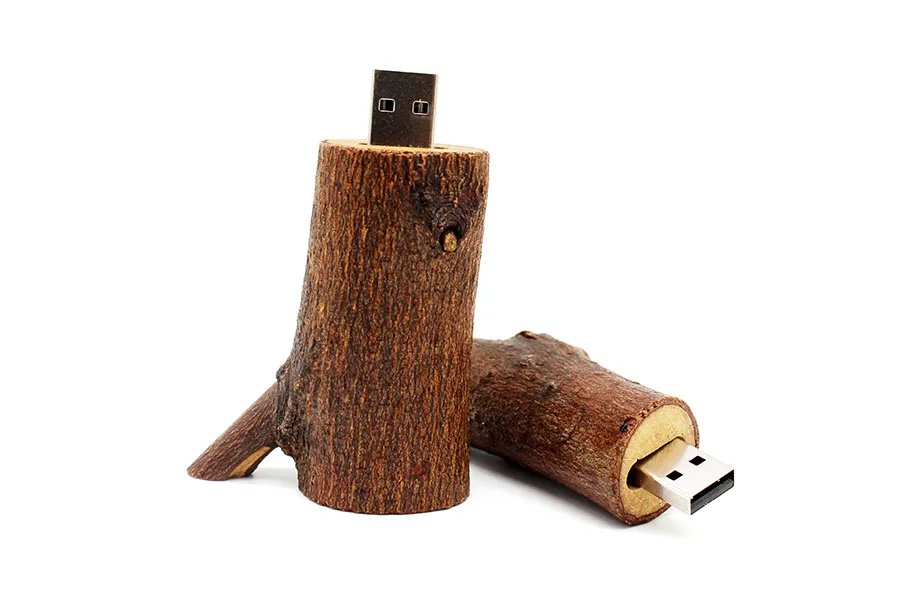 BiNFUL деревянная ветка USB флеш-накопитель 4 ГБ 8 ГБ 16 ГБ 32 ГБ 64 ГБ флеш-накопитель USB 2,0 U диск