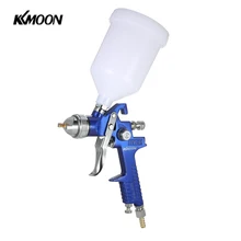 KKMOON 1,4/1,7 мм HVLP пневматический распылитель краски для подтягивания краски 600 мл гравитационный кормовой Аэрограф Комплект для автомобильной мебели инструменты для распыления краски