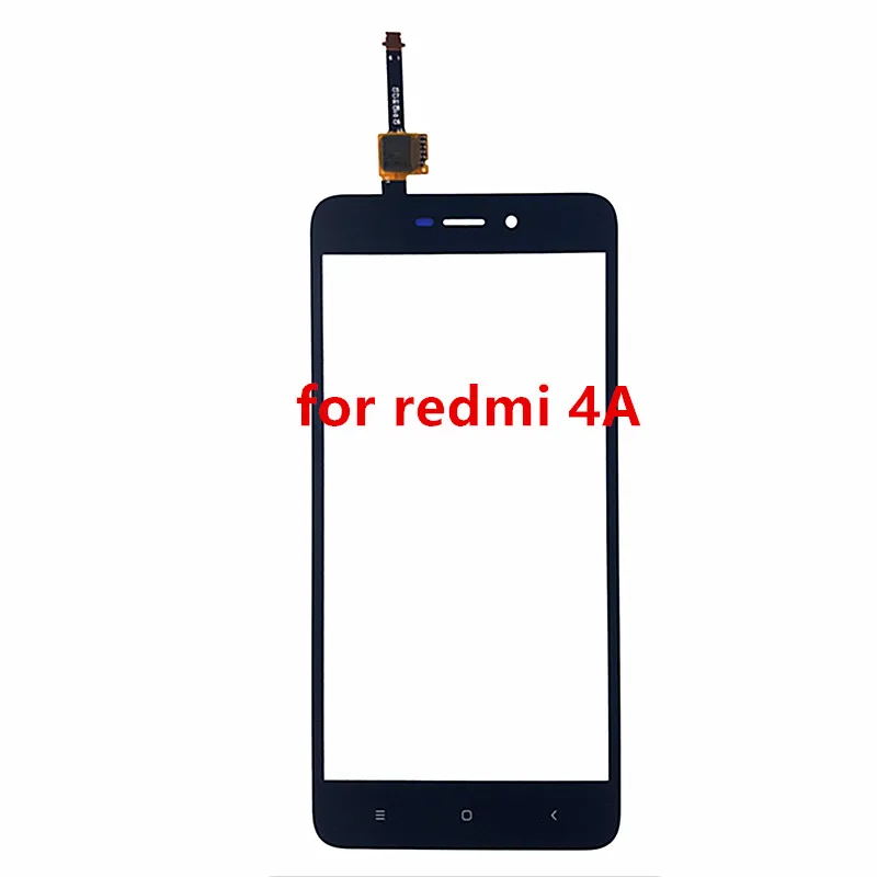 Для Xiaomi redmi серия сенсорный экран дигитайзер сенсор Переднее стекло сенсорный экран панель для redmi 1s 2 3s 4a 4x сенсорный экран