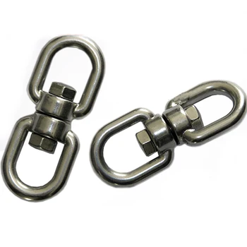 

Double End Swivel Round Eye Forged 14mm Ring Connector Boat Anchor Chain,Set of 2