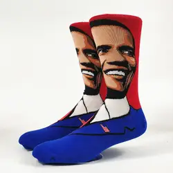 Мужские забавные носки President, американский размер 9-12, европейский размер 42-45