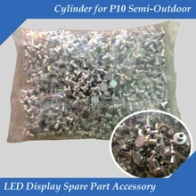 Светодиодный дисплей Панель запасные части аксессуар цилиндр для P10 и P16 полуоткрытый одноцветный светодиодный модуль
