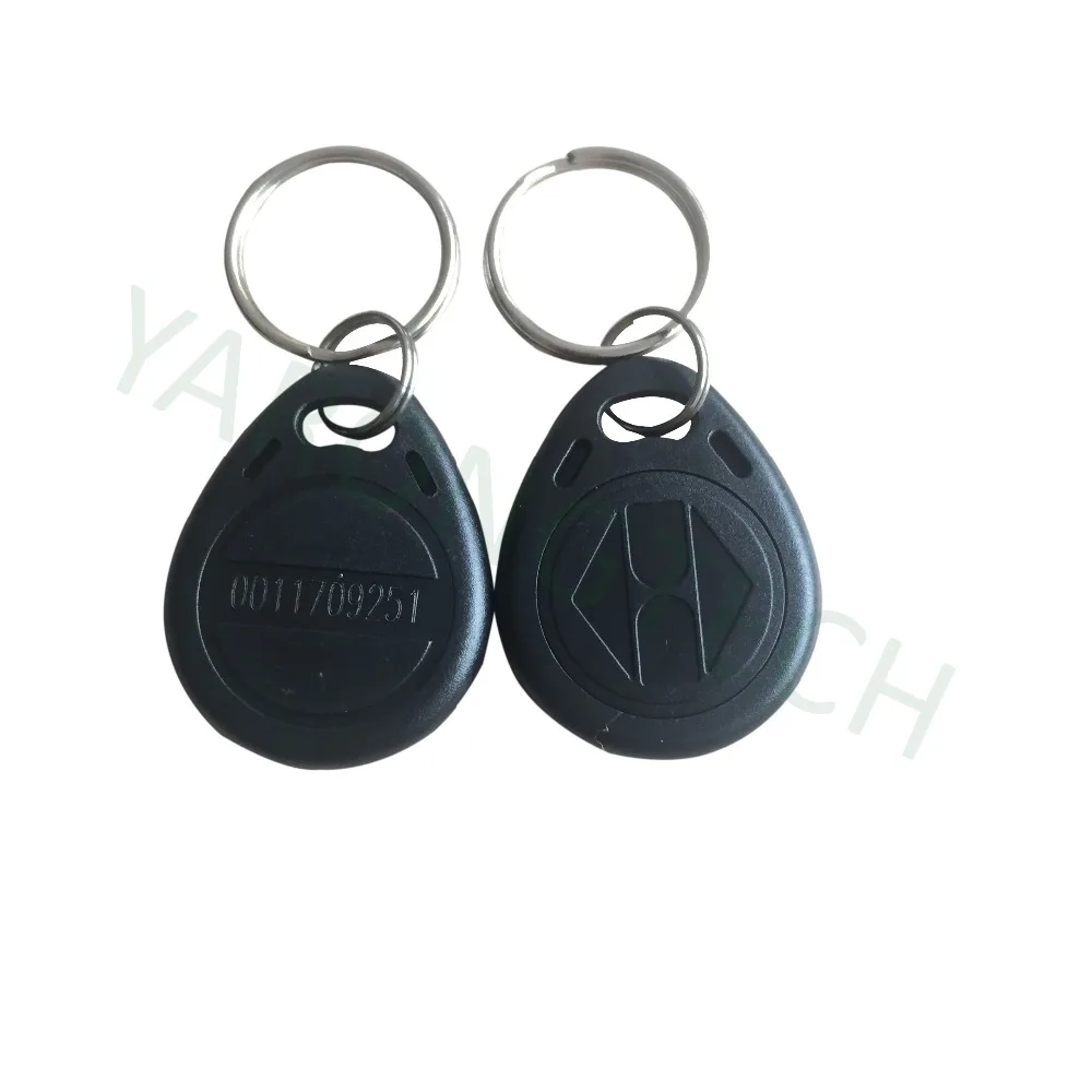 Proximity Tag RFID 125khz access control Key Fobs Read Only Black color ABS waterproof -10pcs/lot | Безопасность и защита