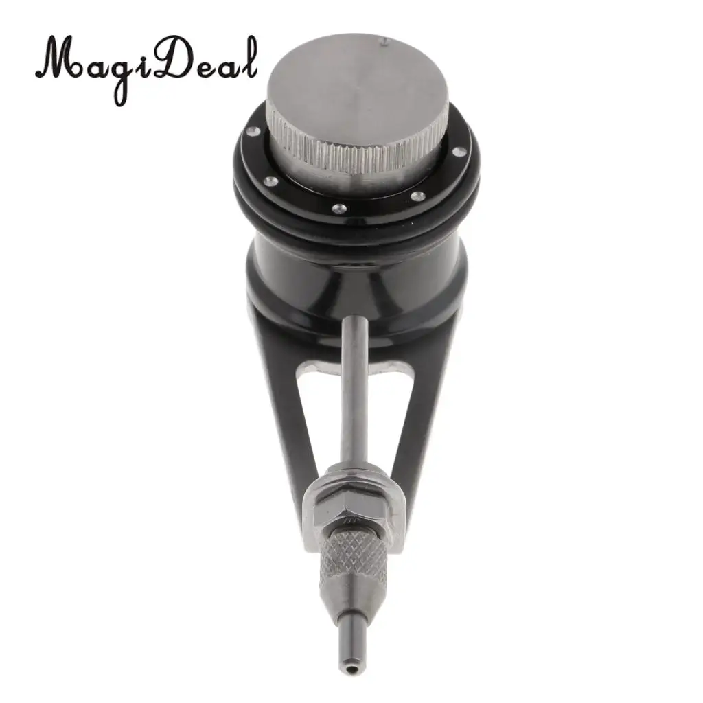 MagiDeal Bobbin Knotter PE Line Leader Line Knot Tying Tool Jigging Knots with quick adjusting disk-drag for making PR serving