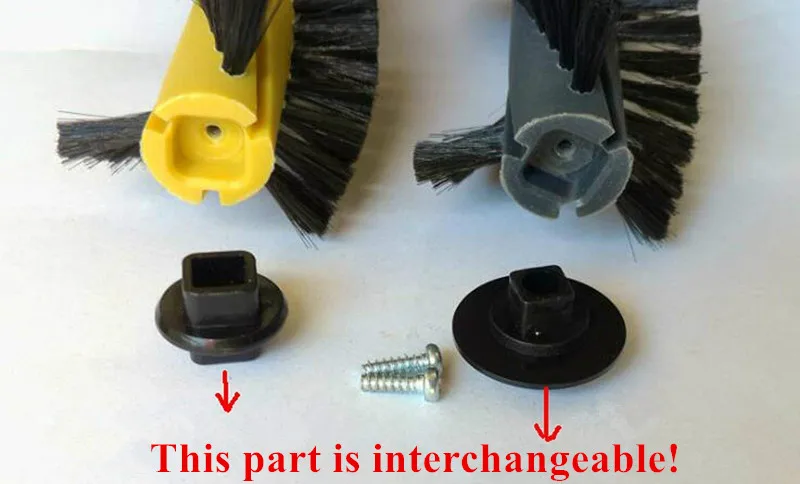 Оригинальная основная средняя промежуточная Кисть Мотор+ основная щетка для ILIFE A4 A4S Запчасти для робота-пылесоса Замена роликовой щетки