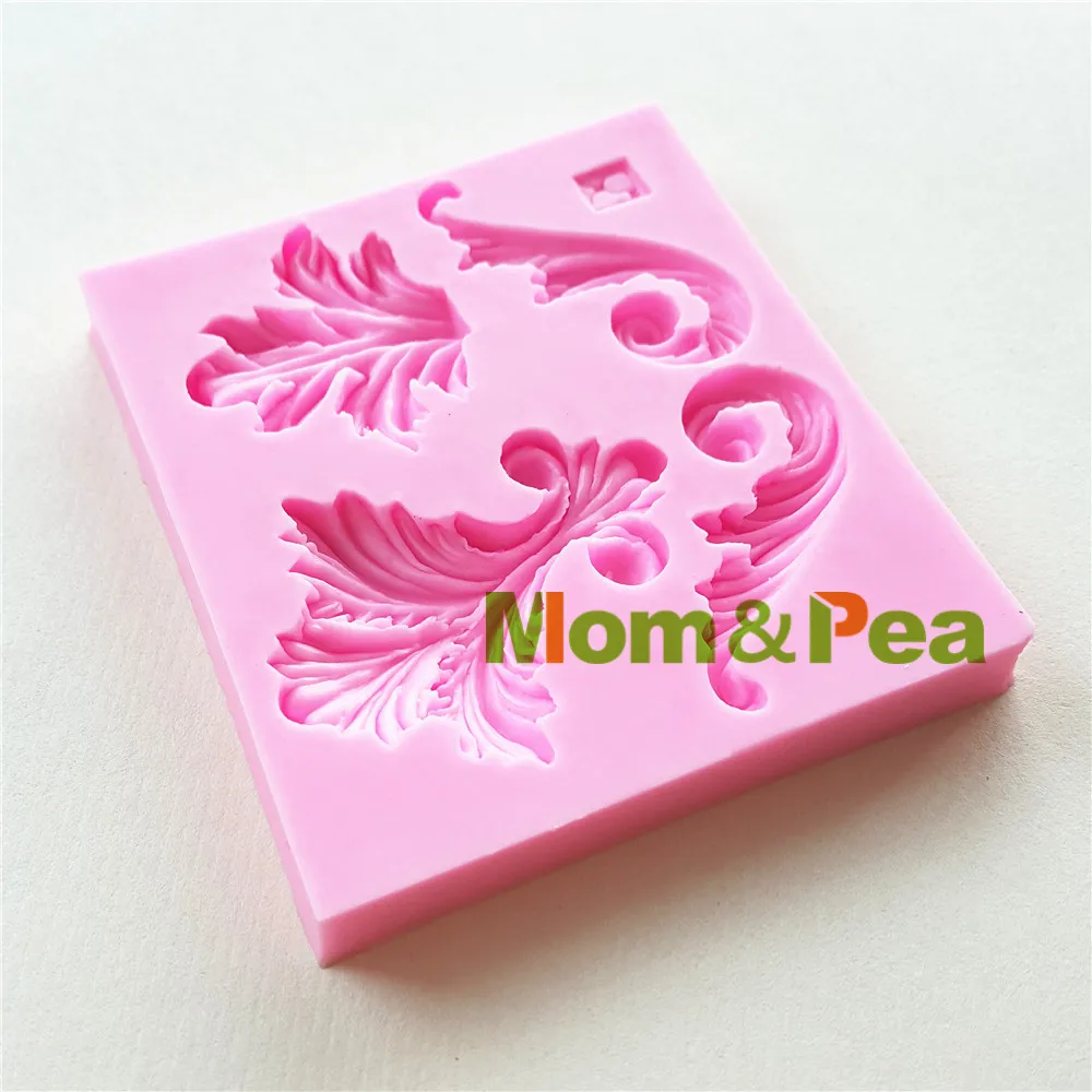 Mom & Pea 0998 Бесплатная доставка силиконовая форма в форме цветочного деко украшение