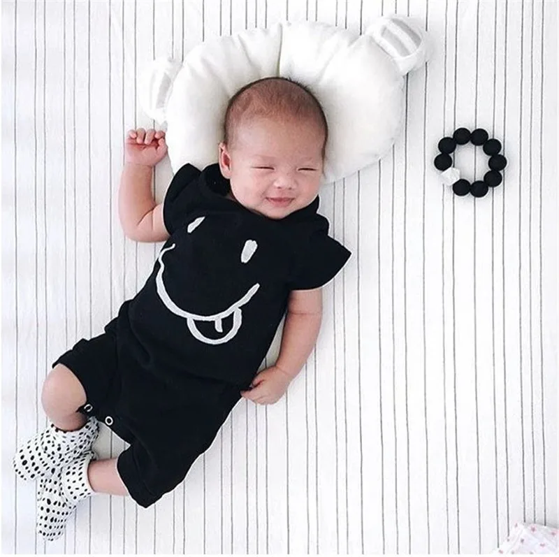 Pasgeboren Kids Kleding/Летний Детский комбинезон для младенцев Jongen Meisje Katoenen, наряд для мальчика