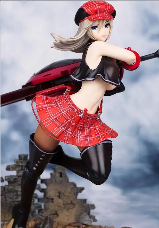 Японское анимешное кигуруми Alphamax игры God Eater burst Алиса ильинихна омела 1/8 весы милая фигурка девушка из полихлорвинила фигурку игрушки