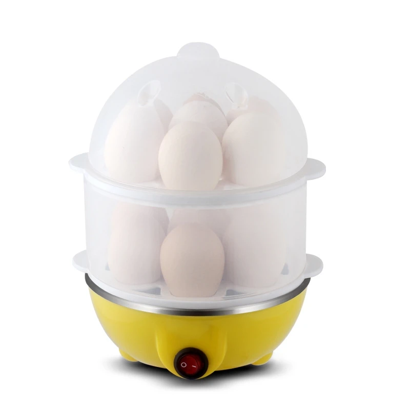 Double-Layer Generic Multi-function Electric Egg Cooker For Up To Boiler Steamer Cooking Tools Kitchen Utensils double layer generic multi function electric egg cooker for up to boiler steamer cooking tools kitchen utensils