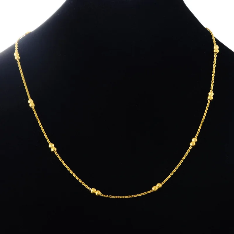 Горячее модное ожерелье из нержавеющей стали плоская цепочка с цепочкой