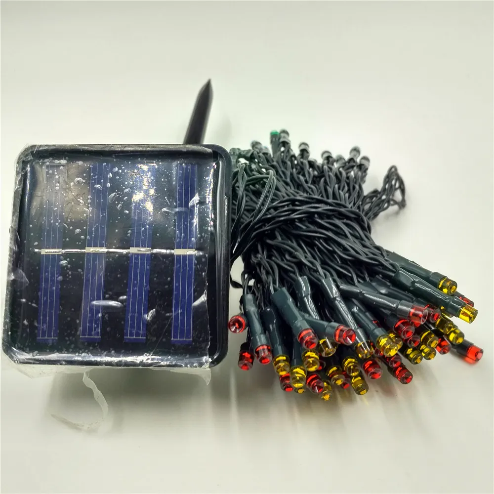 YIYANG LED La Luz Solarie 10 м 60 светодиодные Солнечные гирлянды рождественские огни