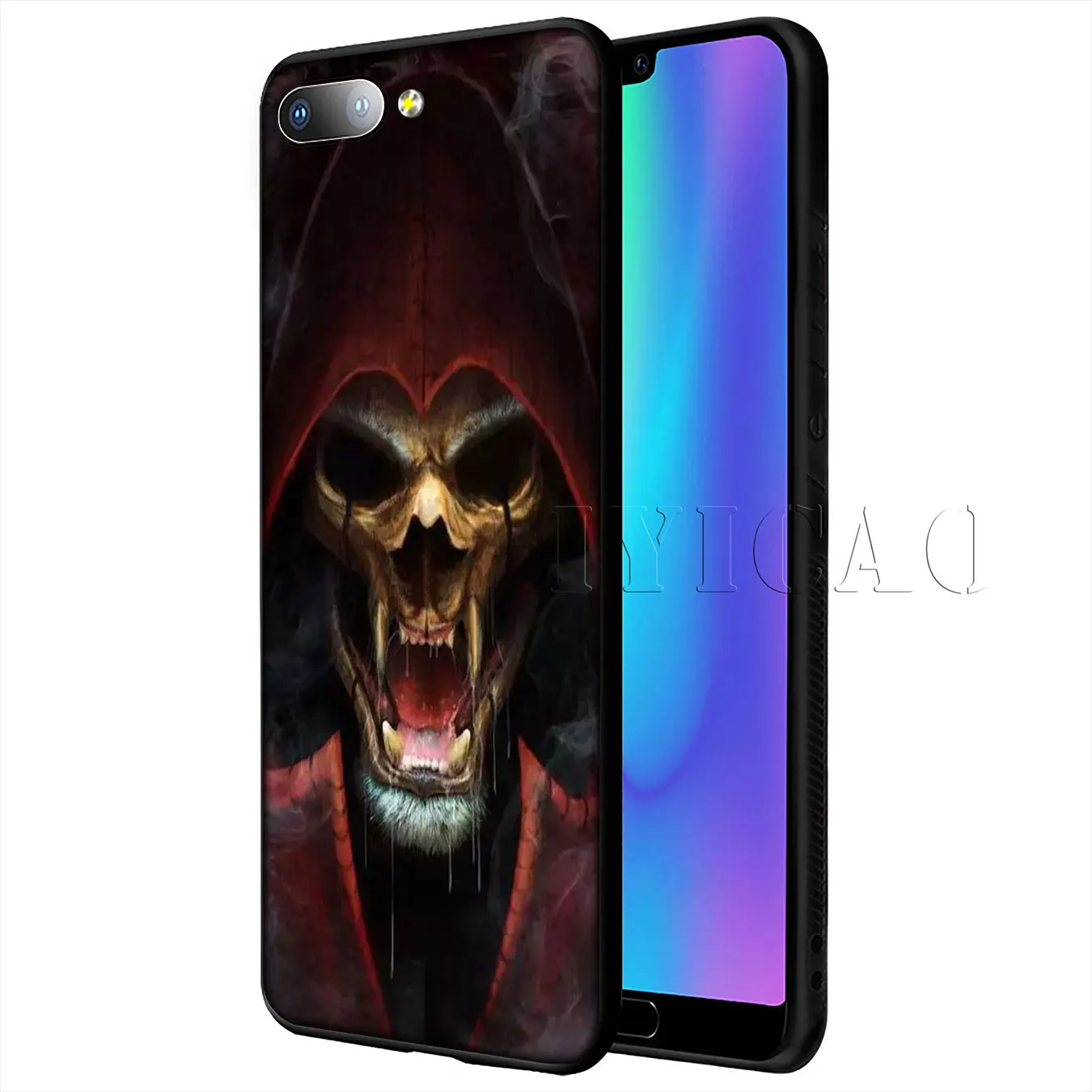 Силиконовый мягкий чехол IYICAO для Huawei P20 Pro P10 P8 P9 Lite Mini 2017 P Smart 2019|Бамперы| |