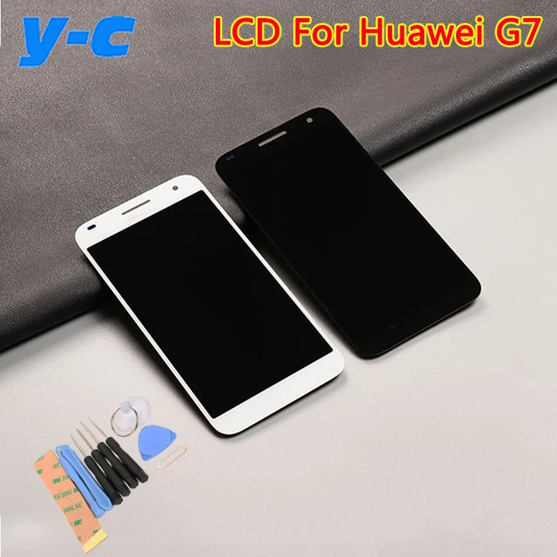 imágenes para Para Huawei Ascend G7 LCD Display + Pantalla Táctil 100% Nuevo Panel de Cristal Del Digitizador Para Huawei G7 G7-UL20 imágenes para Para Huawei Ascend G7 LCD Display + Pantalla Táctil 100% Nuevo Panel de Cristal Del Digitizador Para Huawei G7 G7-UL20