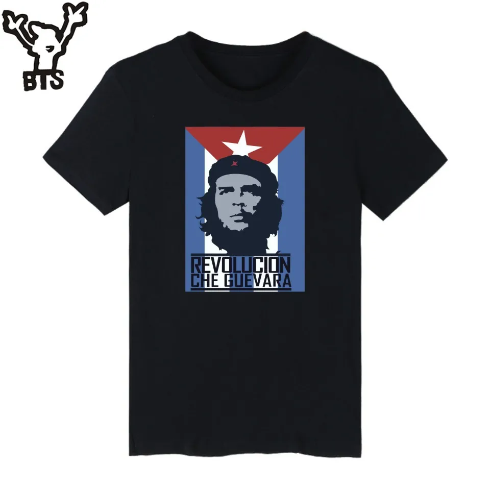 

Che Guevara Tee Shirt Men Summer Short Sleeve Casual Funny Tshirts Cotton Men Argentina Hero Fashion Top Quality T Shirt Men
