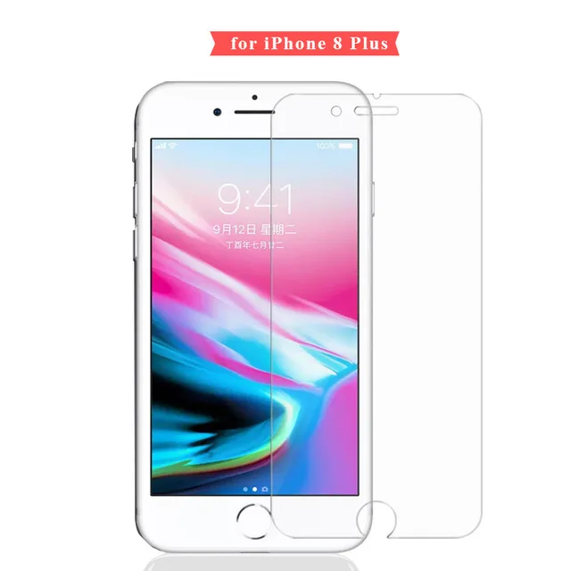 10 шт./лот 9 H 0.3 мм 2.5D Премиум Закаленное Стекло Экран протектор для iPhone 7 4S 5 5S 6/ 6 s 8 Plus x Закаленное защитная пленка