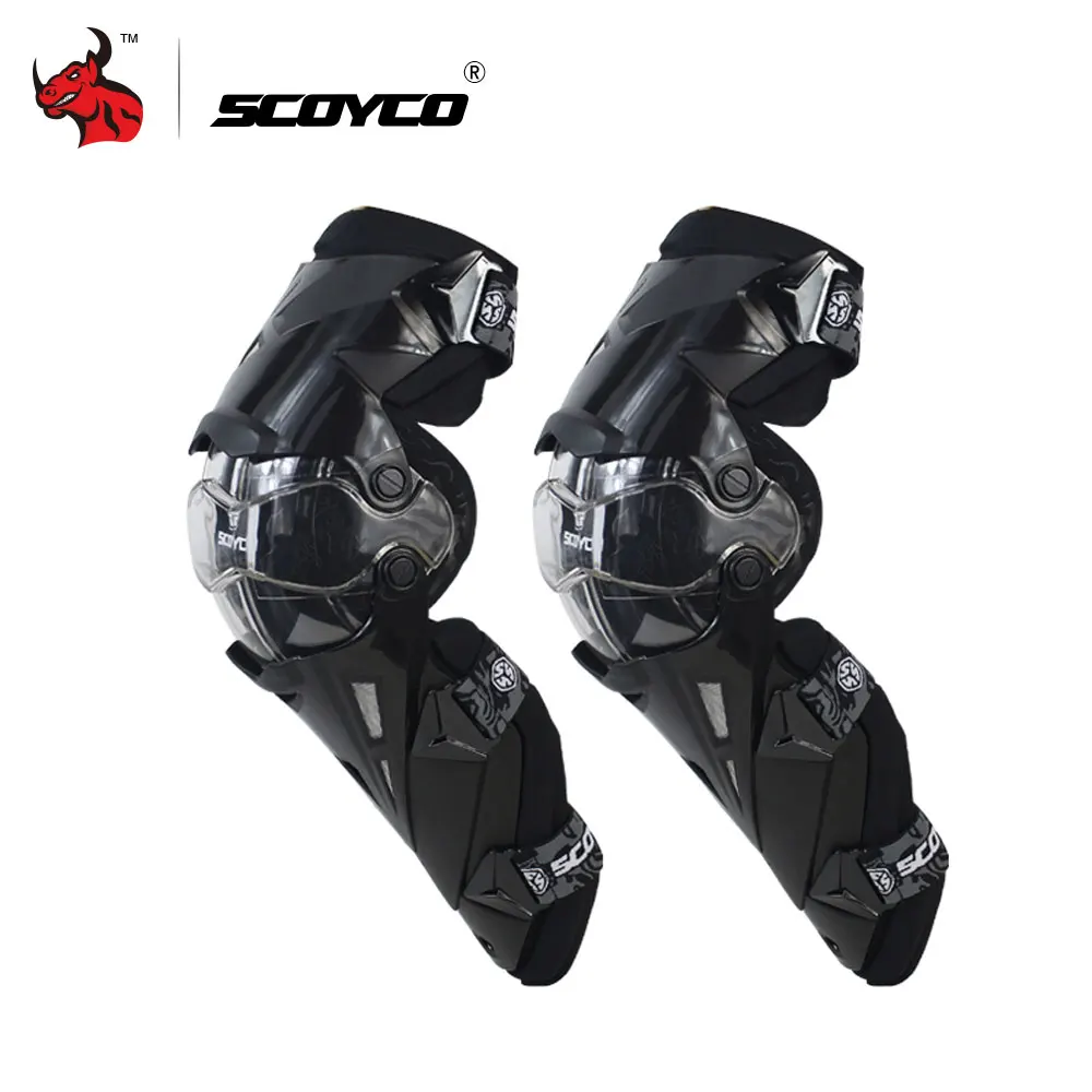 black knee one size SCOYCO мотоциклетная куртка для женщин защита для мотокросса защитное снаряжение броня для мотокросса гоночная броня для мотокросса - Цвет: black knee one size