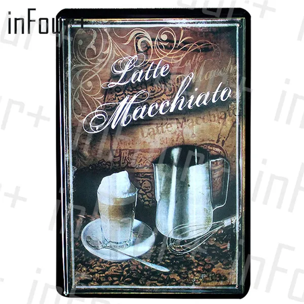 0650 Lekkere Koffeei кафе металлическая винтажная декоративная металлическая вывеска жестяная вывеска металлический плакат металлическая пластина домашнее украшение для паба винтажные плакаты - Цвет: 0650
