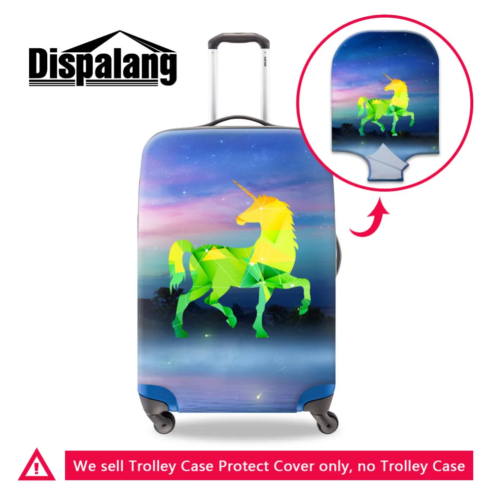 cartoon horse unicorn luggage covers (4)