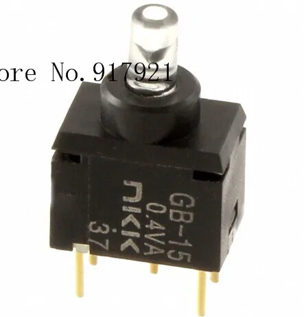 

[ZOB] GB15JVC imported from Japan nkk day open GB15JHC button switch GB15JPF emission type GB-15 --10pcs/lot
