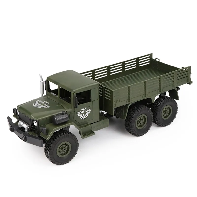 RC Crawler 1/16 2.4G 6WD Off-Road Military Truck RTR Car Brush Motor Remote Control Toys for Kids Xmas Gifts Surprise Presents RC Crawler 1/16 2.4G 6WD Off-Road Military Truck RTR Car Brush Motor Remote Control Toys for Kids Xmas Gifts Surprise Presents