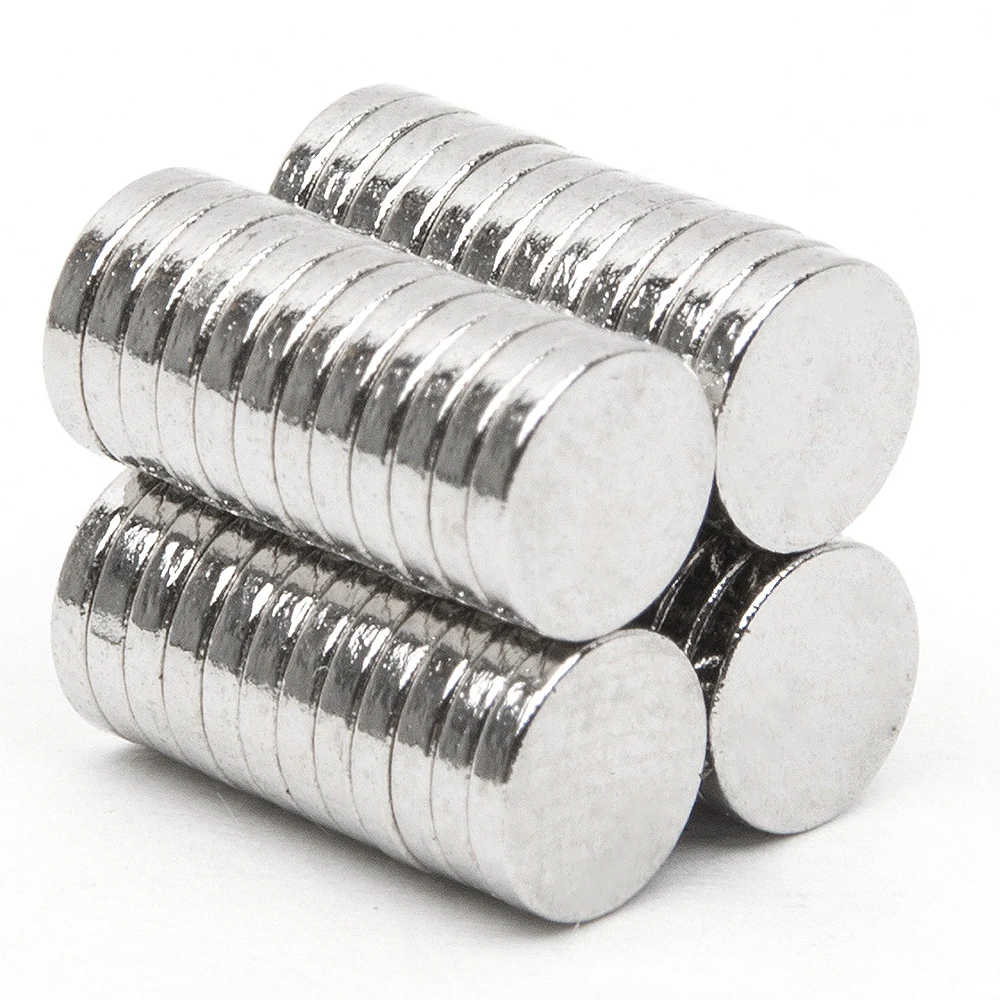 

50pcs Diameter 5mm x 0.8mm Round Shape N52 Magnet Rare Earth NdFeB Neodymium Permanent Magnet Powerful Acoustic Field Speaker