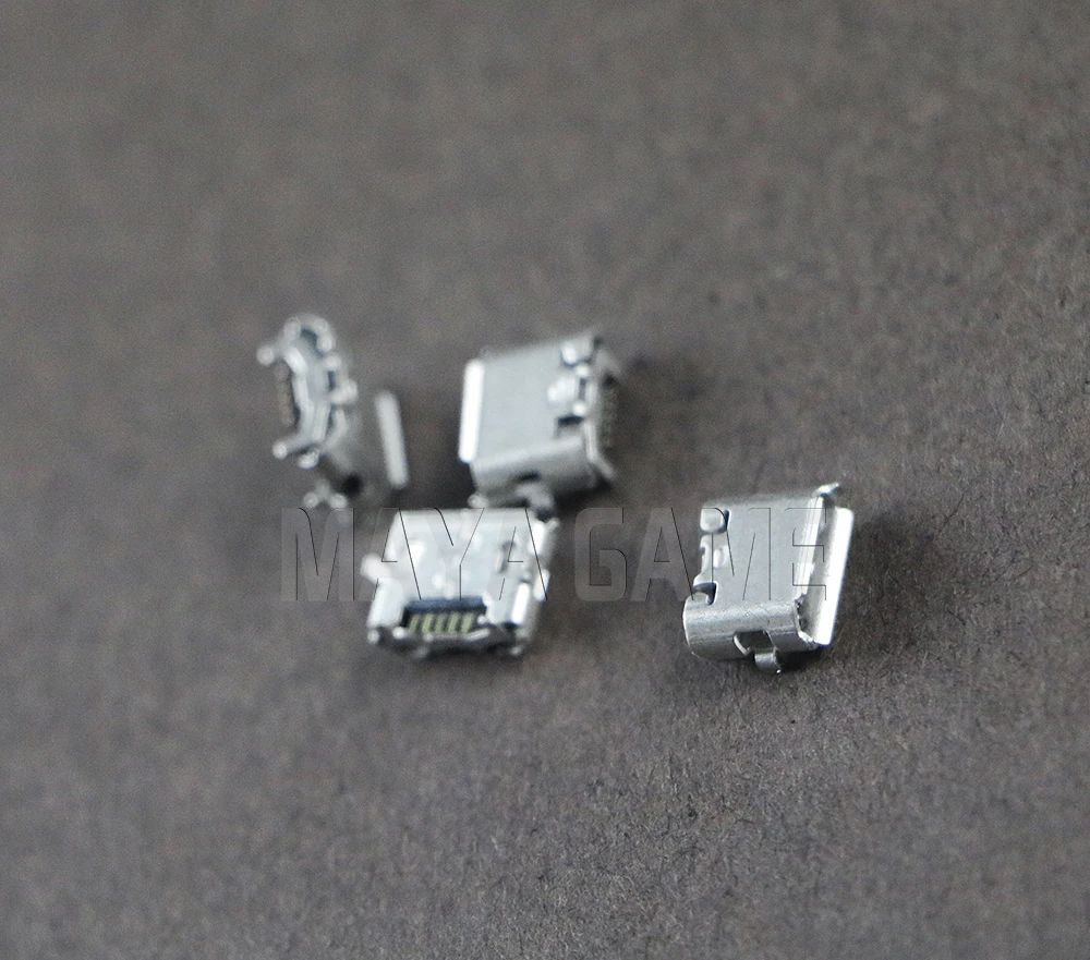 OCGAME 10 шт. разъем для джойстика питания зарядного устройства Короткий usb мини Usb