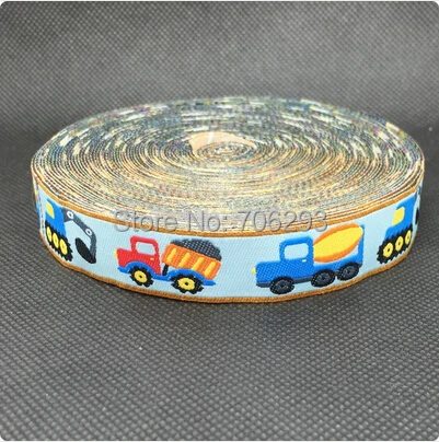 

5/8"(16mmX10yards)Zakka handmade accessories laciness ribbon Jacquard Ribbon engineering car/truck ZERZEEMOOY