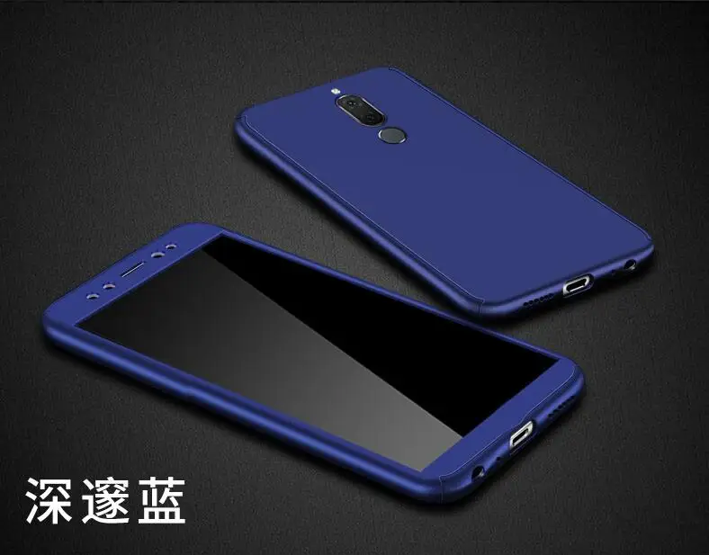 Чехол для всего тела huawei Mate 10 Lite Honor 9i защитный чехол 360 градусов + пленка из