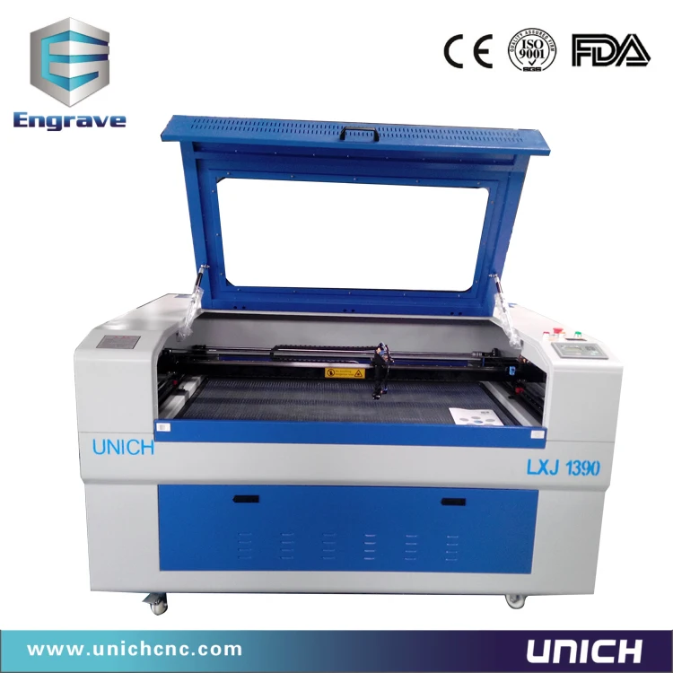 jinan hot sale efficient table top laser cutting machinein Wood