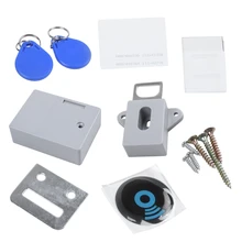 Невидимый скрытый RFID свободный открывающийся интеллектуальный датчик замок шкафчика шкаф ящик обувного шкафа дверной замок электронный Da