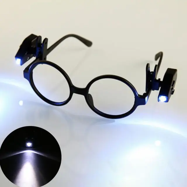 Buy Mini Led Reading Glasses Light Adjustable LED