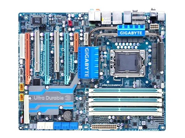 

Gigabyte GA-EX58-UD5 Desktop Motherboard EX58-UD5 X58 LGA 1366 For Core i7 DDR3 24G SATA2 USB2.0 ATX Original Used Mainboard