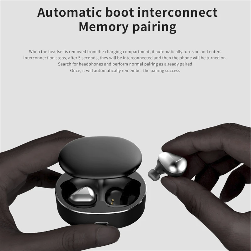 HAAYOT TWS 5,0 беспроводные наушники Bluetooth наушники спортивные наушники стерео бас гарнитура Мини с двойным микрофоном для телефонов