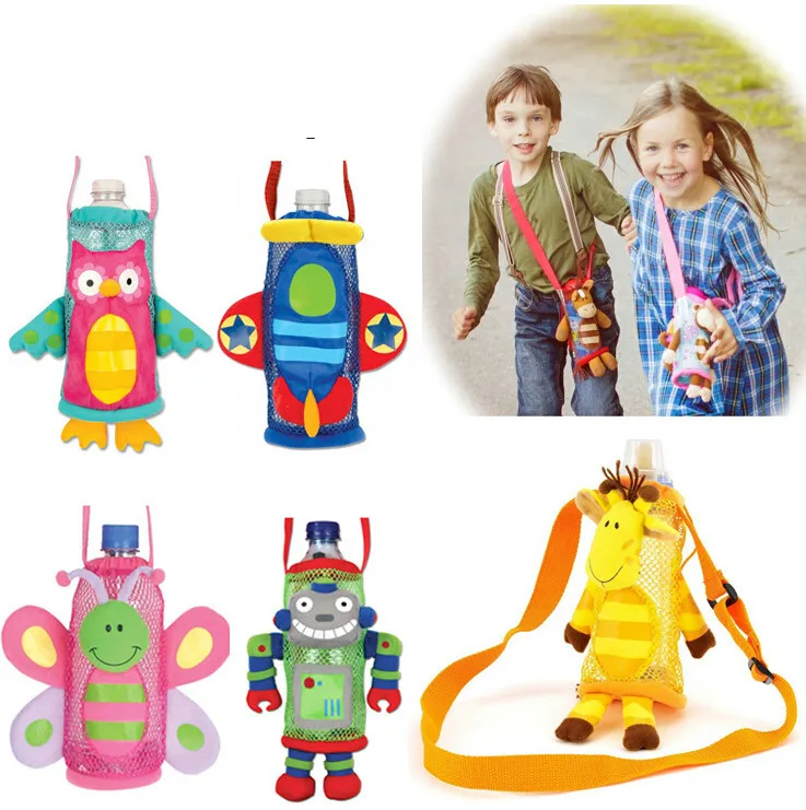 baby cartoon animal case watter bottle bag thermal thermos cloth storage insulation bags 20 OFF