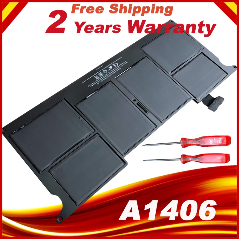 New Laptop Battery For Apple Macbook Air 11" A1465 2012 A1370 2011 Production Replace A1406 Battery Free - Batteries - AliExpress