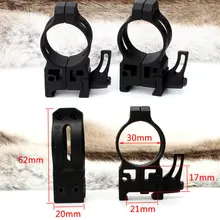 Ohhunt 30 мм стальное быстроразъемное крепление для прицела кольца для прицела на Пикатинни Вивер рейку для охотничьего тропа Riflesocope