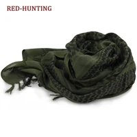 Keffiyeh tactique Shemagh écharpe arabe châle cou couverture tête enveloppement coton hiver foulards 2