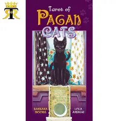 78 шт. английская версия 100% оригинал Таро Паган кошки настольная игра Таро карты колода