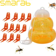 1set Hanging Trap Beehive Wasp Trap Hornets Yellow Jackets Wasp Repellent Hornet Trap Home Garden Wasp Hornet Killer Bee Catcher
