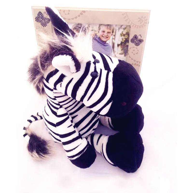 

cute zebra soft plush toys Stuffed Animal Doge Pillow Baby Toysfor cute dog Gift Dolls