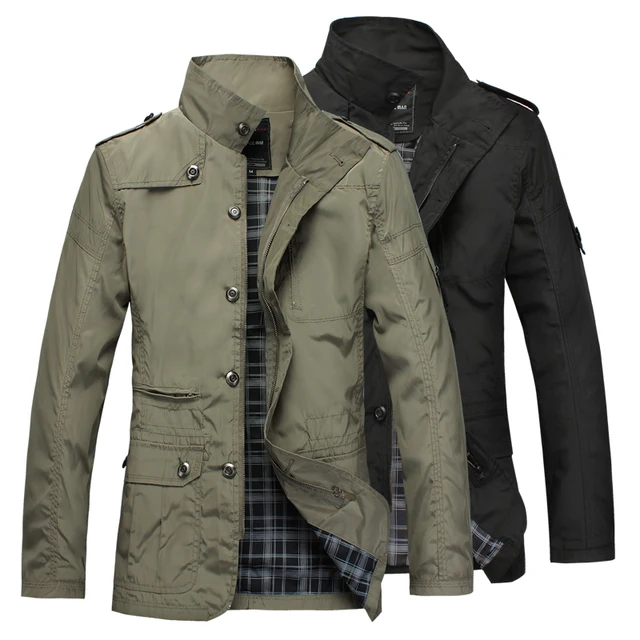 Marca hombres de la chaqueta delgada de moda jaqueta