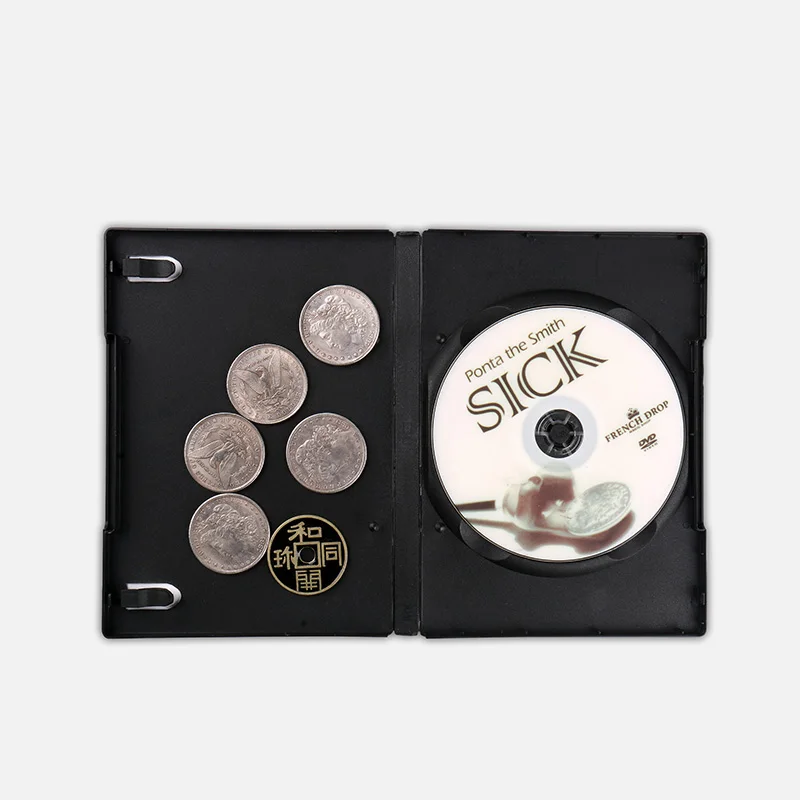 

SICK gimmick and ancient coins Teaching & 6 Coins Set magic props magic tricks