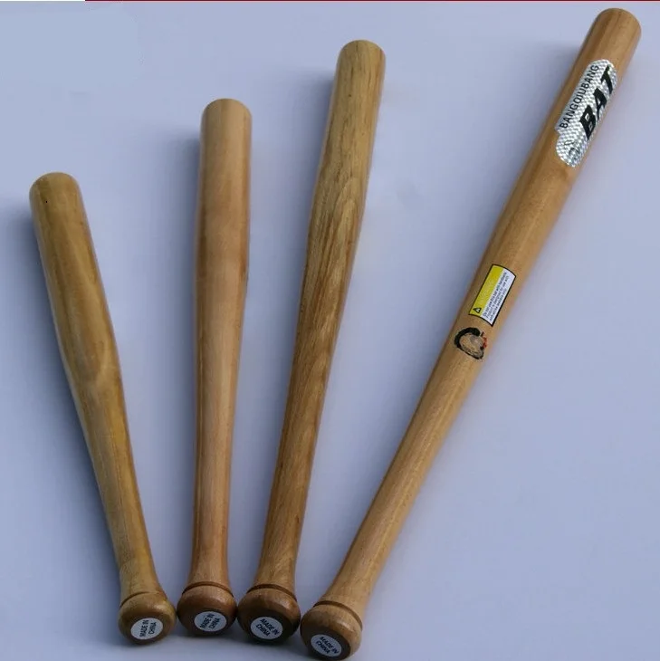 

High quality 54cm long wood baseball softball bat Unleashing self defense outdoor sports free shipping