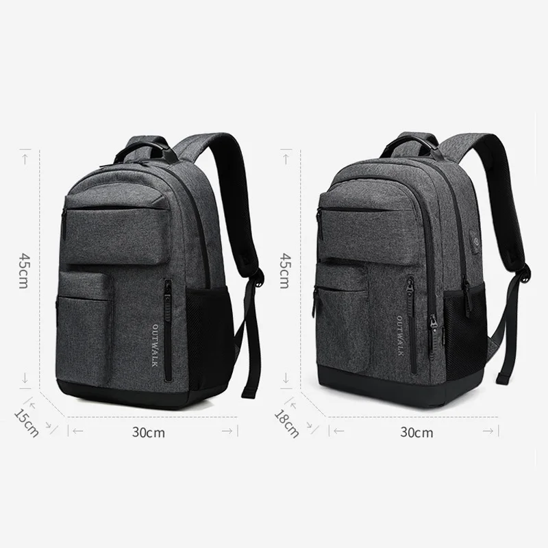 Мужской рюкзак с usb-зарядкой для ноутбука, рюкзак унисекс, школьный удобный рюкзак для путешествий, рюкзак Оксфорд, женская школьная сумка для мужчин