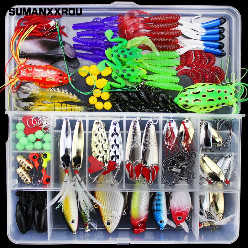 141Pcs/box High Quality Kopper Live Target Frog LureSnakehead Lure