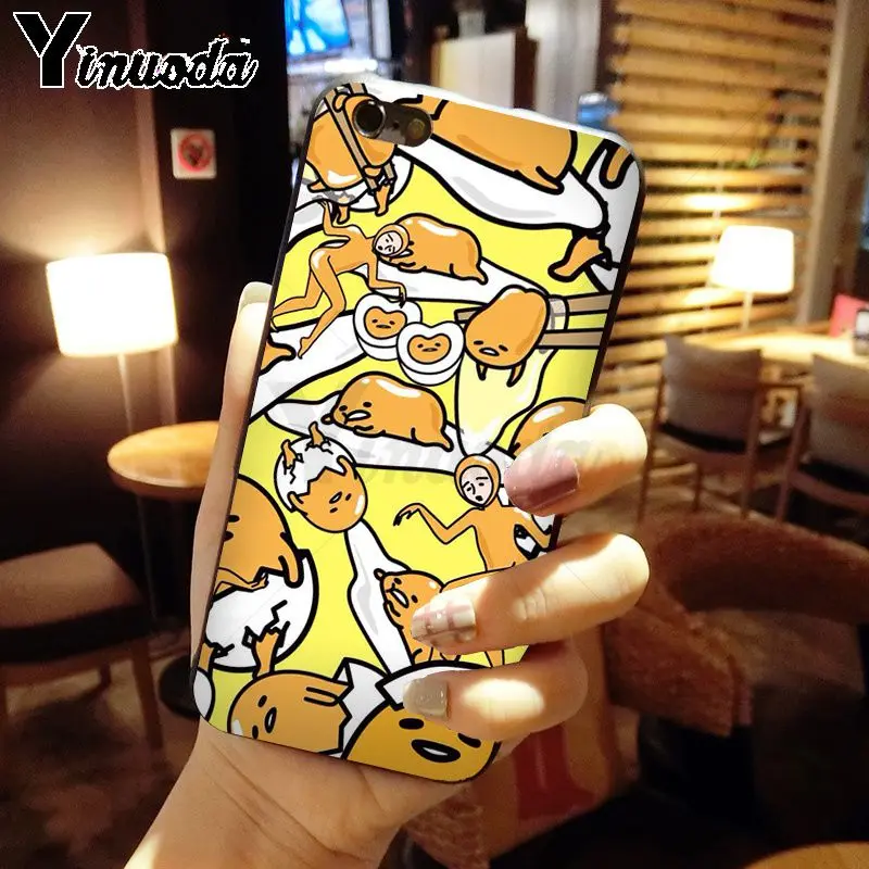 Cute cartoon gudetama fried eggs