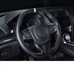 Lsrtw2017 углеродного волокна автомобиля рулевое колесо Крышка для Acura CDX TLX-L 2014 2015 2016 2017 2018 2019 2020