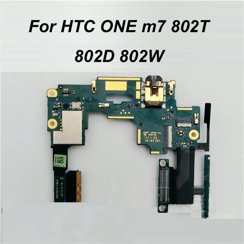 YKaiserin небольшой плата платы шлейф для HTC One M7 802 T 802D 802 Вт Запчасти для мобильных телефонов