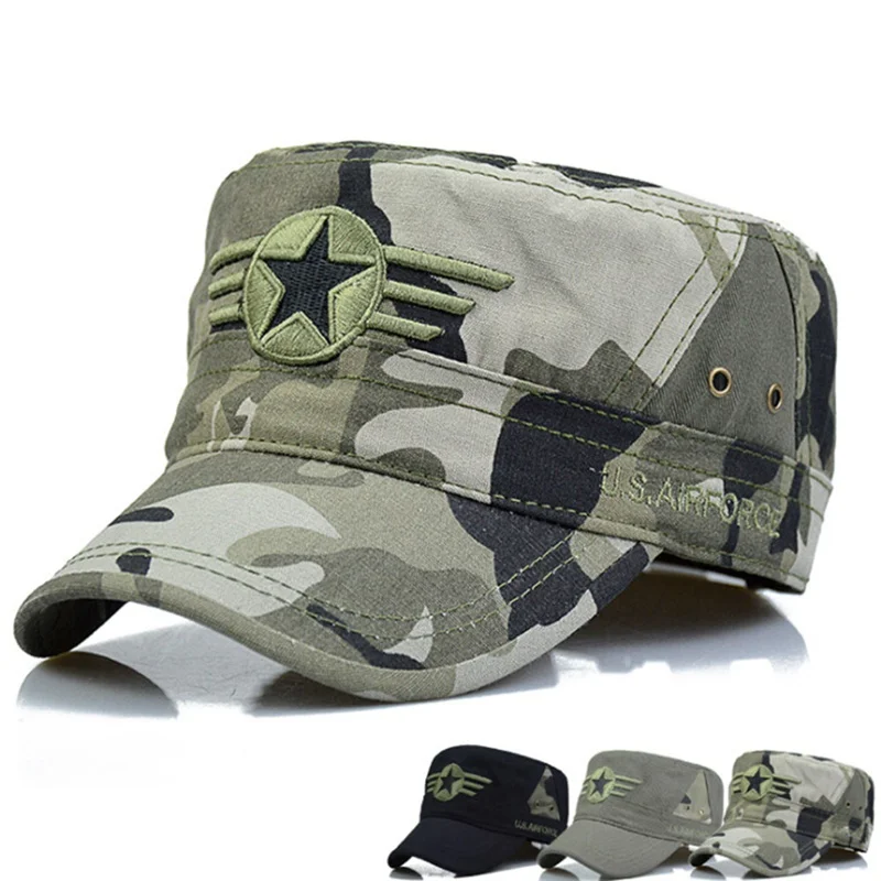 Камуфляж Кепки благодарны практические Snapback Шляпа Унисекс продукции Для Мужчин